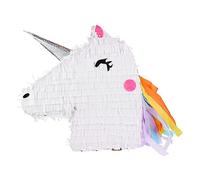 VICASKY 1 pezzo unicorno piñata giocattolo per bambini messicano piñata giocattolo estivo per bambini giocattoli per bambini Pinata multicolore piñata bastoncini di peluche animali del bambino morbido