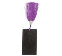 VICASKY 1 piastra per unghie Guzheng e raccoglitore per raccogliere i pannolini per unghie avvolti, accessori per pipa per la fornitura di unghie, in legno di sandalo, colore casuale