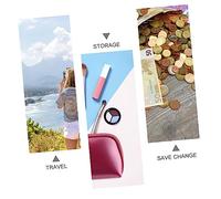 VICASKY 1 Pz Borsa Viaggio PVC per Cosmetici e Toilette Borsa Organizzatrice per Make Up e Portatile per Donne e Ragazze Anguria