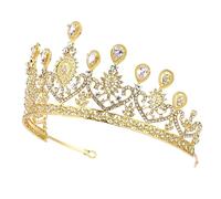 VICASKY 1 Pz Coroa Sposa Accessorio per Matrimonio e Feste Copricapo per Donne e Ragazze Decorazione per Cerimonie e Fotografici