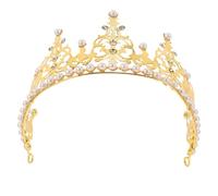 VICASKY 1 Pz. d'oro per per Pettine per cristallini della sposa Prince Crown Materiale in lega di zircone diamante sciolto Golden