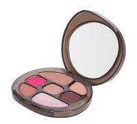 VICASKY 1 Pz Piatto Rosa Ombretto Ombra Piastra Di Evidenziazione Ombretto Marrone Ombretto Rosso Ombretto Occhi Paletta Per Il Trucco Ombretto a 8 Colori Plastica Colorful