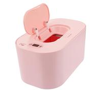 VICASKY 1 Pz. Pulire Più Caldo Domestico Piccolo Toilette Senza Fili Bagnato Contenitori Scaricabile Impermeabile Bottiglia Calore Costante Secchio Pannolino Tampone Tocco Abs Rosa
