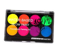 VICASKY 1 scatola di pittura per il corpo per adulti, set di trucco per il viso, per cosplay, pallet, colore del viso degli appassionati di calcio, pigmentazione del viso, rosa