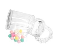 VICASKY 1 Set Borsa Trasparente per Esposizione Figurine e Sacchetto Stoccaggio Portatile Resistente e Protettivo per Chiusura Trasparente