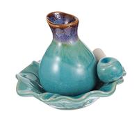 VICASKY 1 Set Bottiglie per Essenziali con Vassoio Decorativo Kit Chic per Profumi Salone per Decorare Bagni