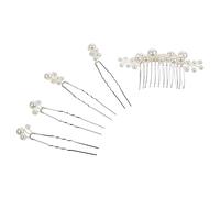 VICASKY 1 set di accessori per capelli da sposa per pettine e perline per capelli copricapo da sposa per occasioni come matrimonio compleanno e durevole e
