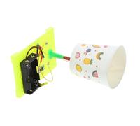 VICASKY 1 set di altoparlanti fatti in casa giocattoli fantasiosi riutilizzabili materiale altoparlante giocattolo primaverile per bambini giocattolo educativo gizmo plastica studente musica