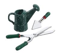 VICASKY 1 set di annaffiatoio per casa delle bambole, accessori per la casa delle bambole, piccolo strumento da giardino in miniatura, strumento da fattoria, decorazione per microgiardino, in