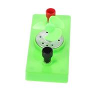 VICASKY 1 set di attrezzi sperimentali a energia solare, drone, robot da disegno, set di giocattoli con motore solare, giocattolo educativo fai da te con motore solare, metallo verde