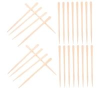 VICASKY 1 Set Di Cera Dei Capelli Corpo In Legno Applicatori Di Cera Per Depilazione Per Capelli Del Naso E Personale E Sicuro Applicazione 100 Pezzi