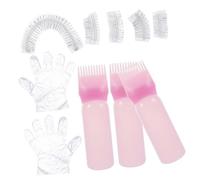 VICASKY 1 set di colori per capelli, set di tinture per capelli, set fai da te, set di tinture per capelli, set di tinture per capelli, set di tintura per capelli in salone, plastica, rosa