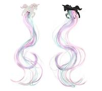 VICASKY 1 set di fermagli per capelli per ricci colorati, per capelli più sicuri per acconciature e