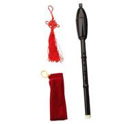 VICASKY 1 set di flauto Bawu per strumento di apprendimento portatile con custodia, per principianti e B-dur tradizionali, suoni etnici, design ergonomico, fatto a mano, facile da