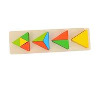 VICASKY 1 set di giocattoli geometrici per lo sviluppo precoce, con diverse forme geometriche e abilità cognitive