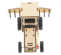 VICASKY 1 set di giocattoli per coltivatori, esperimenti scientifici, kit di costruzione per esperimenti scientifici, progetti scientifici, legno, beige