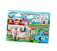 VICASKY 1 Set Di Giocattoli Per Sbloccare Le Serrature Lavagna Cognitiva Giocattoli Educativi Montessori Puzzle Per Puzzle In Legno Per Piccoli
