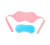VICASKY 1 set di maschera per gli occhi addormentata in silicone, compresse a freddo, trattamento termico per un migliore sonno per i viaggi a casa in hotel, efficace protezione della luce
