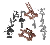VICASKY 1 set di modelli soldati pezzi per tableau di sabbia figure realistiche per scene medievali giocattoli in miniatura decorativi ed educativi Colori sicuri per collezioni o