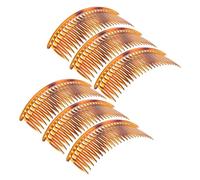 VICASKY 1 Set di pettini per capelli da donna, pratici pettini laterali per tipi di capelli, robusti e durevoli per acconciature di capelli sottili e spessi, 6 pezzi