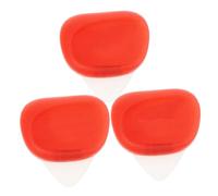 VICASKY 1 set di plettri per chitarra, plettri per strumenti a corda, pratico plettro, guitar pick chitarra, plettri folk, accessori per chitarra, gel di silice rosso
