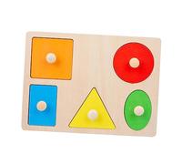 VICASKY 1 set di puzzle a forma geometrica per giocattoli educativi creativi, colori e comprensione delle forme per genitori, ragazzi, ragazze, interazione e educazione della prima infanzia