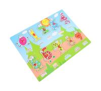 VICASKY 1 Set Di Puzzle Digitale Spagnolo Da Afferrare A Mano Per Piccoli Puzzle Tridimensionale Per Puzzle Spagnolo Giocattoli Educativi Per La Prima Infanzia Puzzle Di Abbinamento