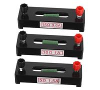 VICASKY 1 Set Di Resistori A Valore Fisso Attrezzatura Didattica Circuito Attrezzatura Per Laboratorio Di Fisica Resistore Da 10 Ohm Per Fai Da Te Forniture Per Laboratorio Di Fisica