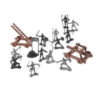 VICASKY 1 Set di soldato mini figure figura d'azione del soldato mini soldatini figurine di soldati romani piccoli modelli di soldatini piccole figurine di persone addominali
