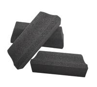 VICASKY 1 set di spazzole per barba, spugna per la pulizia degli uomini, spazzola per capelli da uomo, spugna per capelli per la barba, per lavabo, spugne, spugna rigida, colore nero, 3 pezzi