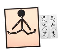 VICASKY 1 Set di statuette sportive in tessuto a motore fine per l'asilo