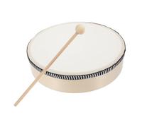 VICASKY 1 set di tamburo a mano con bacchetta, strumento portatile per promuovere lo sviluppo musicale e la sensazione del ritmo per lezioni di musica e spettacoli di danza