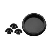 VICASKY 1 set di tappi per tamburi per lingua, accessori per tamburi per lingua, parti del tamburo della lingua, supporto per pavimento, tamburo della lingua, tappetino antiscivolo, piedini di