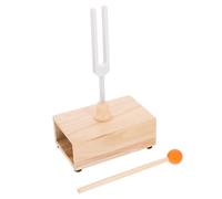 VICASKY 1 set diapason con scatola di risonatore in legno e frequenza mallet per relax e guarigione del suono durevole per yoga e meditazione