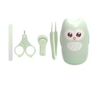 VICASKY 1 Set Forbicine Per Unghie Per Tosatrici Per Lima Per Unghie, Macinino Mano Unghia Kit Forbici Per Tagliaunghie Taglia Unghie Infantile Pp Green