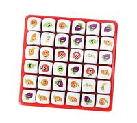 VICASKY 1 Set gioco del sudoku educativo giocattolo di addestramento logico che fa i primi passi ragazzo Giocattolo intellettuale giocattolo interattivo per la genitorialità carta