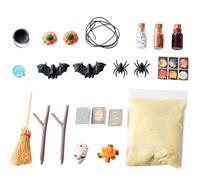 VICASKY 1 set in miniatura casa delle bambole Halloween decorazione festiva accessori per le case delle bambole decorazione creativa per Halloween feste di compleanno e un'atmosfera più spaventosa per