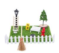 VICASKY 1 set in miniatura giardino decorazione casa delle bambole accessori con vari ornamenti per micro paesaggi realistici e progetti realizzati in alta qualità