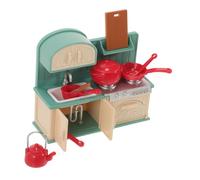 VICASKY 1 set mini giocattolo da cucina per piccole case, mobili per la casa delle bambole, accessori per la casa delle bambole, accessori per bambini piccoli