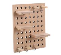 VICASKY 1 Set per la casa delle bambole in legno, per il fai da te, in miniatura, per il montaggio a parete, piccoli accessori da cucina, scaffale in legno per l'organizzazione della dispensa nella