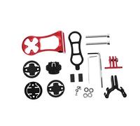 VICASKY 1 Set per Manubrio Bici Estensibile Prolunghe per Fari Anteriori e Accessori Compatibile con Bici e Pieghevoli Installazione Facile e Spazio Extra per Flashlight o Camera