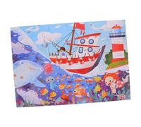 VICASKY 1 Set puzzle materiale scolastico per Imparare i giochi per i giocattoli per l'apprendimento del dei cartoni animati enigmi dei carta