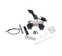 VICASKY 1 Set Raccolta Accordatore Clip Per Violino Elettrico Violino Cello-Tuner Violino Muto Ukulele-Tuner Supporto per Violino Nero Rame