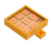 VICASKY 1 Set Scacchiera Legno Portatile Interattivo da Tavolo per Sviluppare Competenze Strategiche e Problemi per Feste