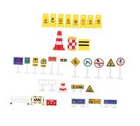VICASKY 1 Set Segnaletica Tradizionale Strada Giocattoli Giocattoli Bambini Dinosauro - Il Mio Corpo Per Bambini Giocattoli Sensoriali Auto Abs