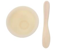 VICASKY 1 Set set di ciotole per maschere estetista guidato piccolo Prodotto kit ciotola per maschera in metallo rifornimento del salone forniture termali Gel di silice Beige