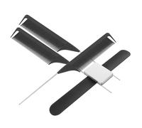 VICASKY 1 Set Set di pettine a magneti braccialetto magnetico cinturino da polso magnetico per Nozze fermacapelli cinghie da polso supporto magnetico magnete Nero