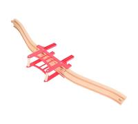 VICASKY 1 Set Tommaso Il Treno Binari Del Trenino in Legno Accessori Per Treni Per Bridge Tunnel Train Accessory Connettori Dei Binari Ferroviari Ponte Ferroviario Di Legno