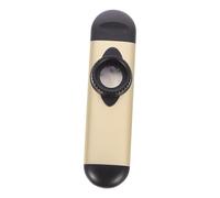 VICASKY 1 set Zucard Chakra tamburo xilofono strumenti musicali per flauto a blocco, pianoforte musicale, ukulele kazoo, per principianti, piccolo kazoo giallo, lega di alluminio