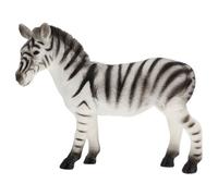 VICASKY 1 statuetta zebra, giocattolo per ragazzi e ragazze, modello di animali realistico, consapevolezza ambientale e formazione di animali in vinile durevole, vivace e fedele ai dettagli